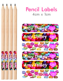 Wot a Lot I Got Pencil Labels